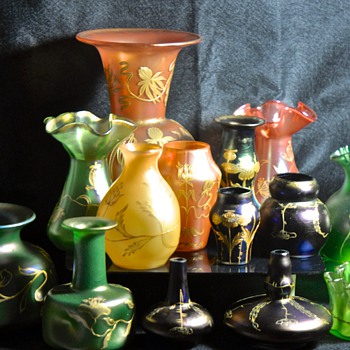 ... Merry New Year ... Pastry Bag Dekors & IV/706 - Art Glass