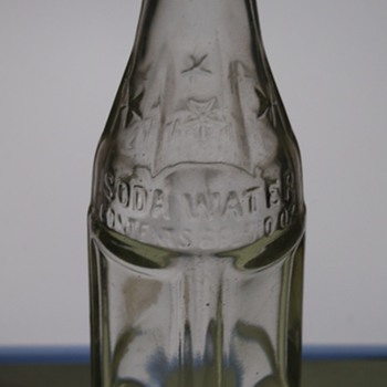 Coca Cola Bottling Co. SODA WATER bottle? - Coca-Cola