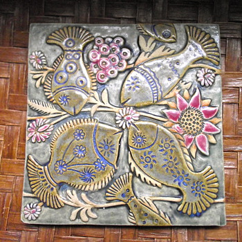 Fish Tile--Lisa Larson?