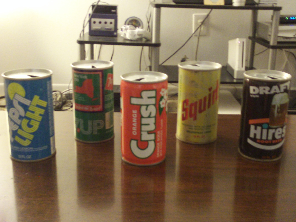 70's & 80's Soda Can collection. Collectors Weekly