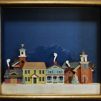 New England Winter Village~Does anyone know the translation of 'Faire Talent d'Gie'? - Paper