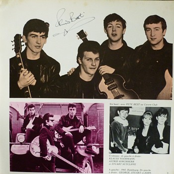 Beatle Pete Best autographs - Music