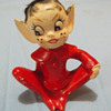 Little Red suited elf
