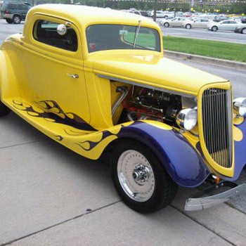 Too bad this 34 Ford was a kit car... Beware when purchasing.  They're not always what they appear.