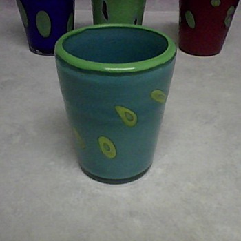 MURANO GLASS TUMBLER SET 