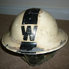 British WW11 Senior Wardens steel helmet