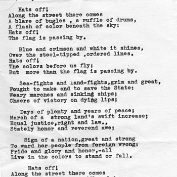 The Flag Goes By by Henry Holcomb Bennett - Music