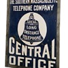 Southern Massachusetts Telephone Central Office Sign