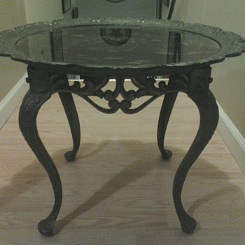 W.H. Howell Co., Cast Iron Table, 1931 - Furniture