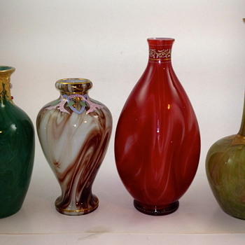 Marmoriertes Glass - Loetz and Others - Art Glass
