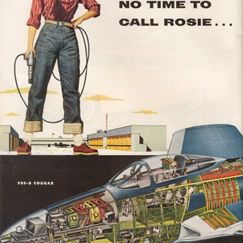 1955 - Grumman Aircraft Advertisement - Advertising