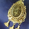 14K Rose gold Mourning pendant