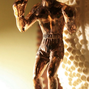Three Boxing Trophies - minus their bases and a few other minor appendages...