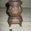 Vintage Pot belly bank / key