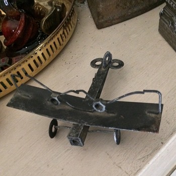 Vintage metal Napcoware Plane - Toys