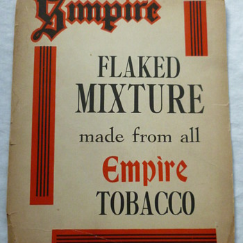 Favorite unknown tobacco cardboard sign! - Signs