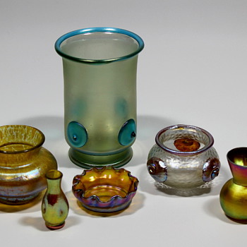 Here are some recently acquired pieces... - Art Glass