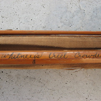 whitney's creel crowder fly rod