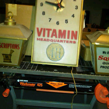 Old Drug Store signs - Advertising