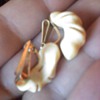 Ivory earrings