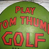 first miniature golf course sign.