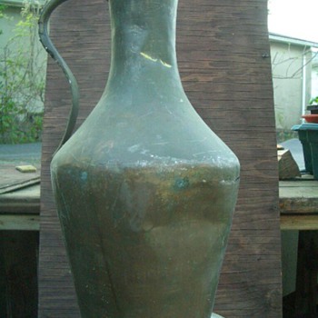 OLD  ITALIAN WATER  JUG - Bottles