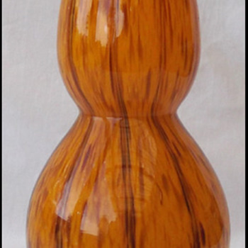 Welz Verticle Stripe Vase - Art Glass