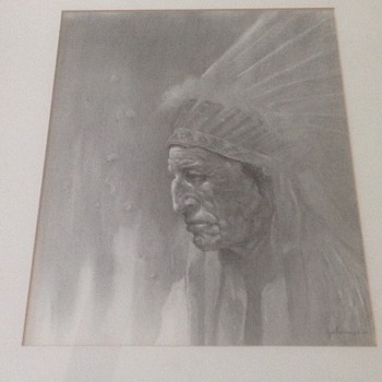 American Indian portrait 