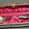 Very old spoon in original box 1850s?