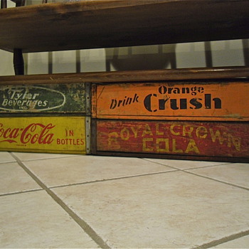 Orange Crush and Royal Crown Cola Crates Found