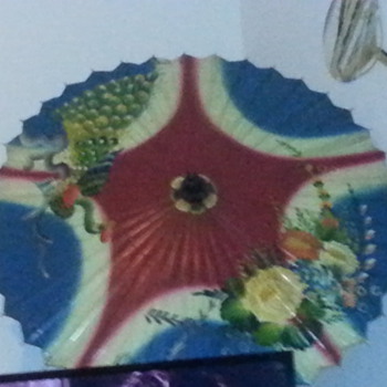 1974 HANDPAINTED PARASOL BINTANG BALI - Asian