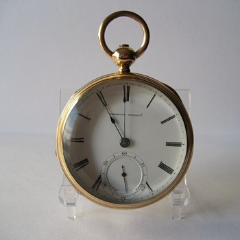 Scarce George W. Ladd Gold Filled Drum Case/Waltham Pocket Watch - Pocket Watches