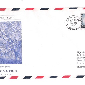 Three Different Versions-Cover stamps and cancellations