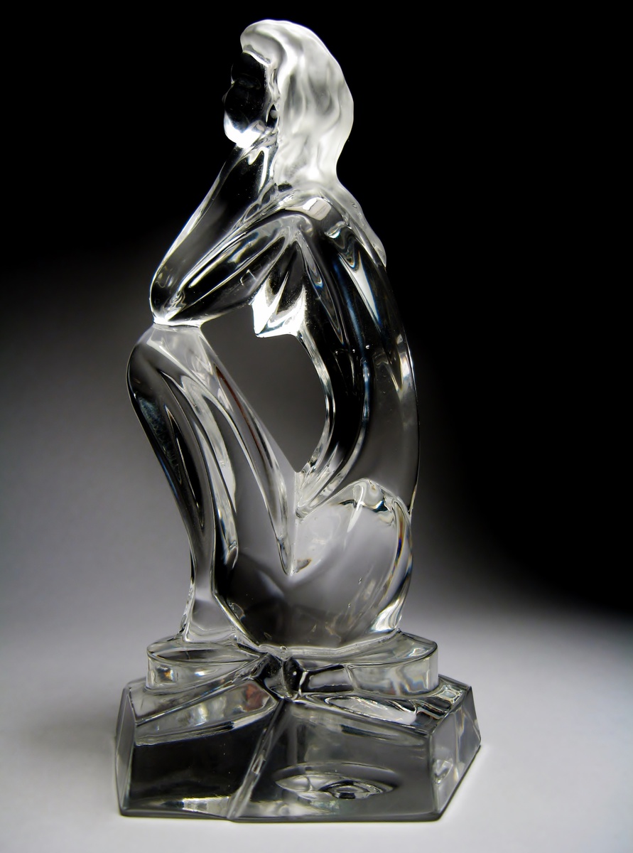 ART DECO ????? /FEMALE THINKER FIGURINE Collectors Weekly