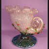 Loetz Zephir Chine Seashell Vase c. 1900