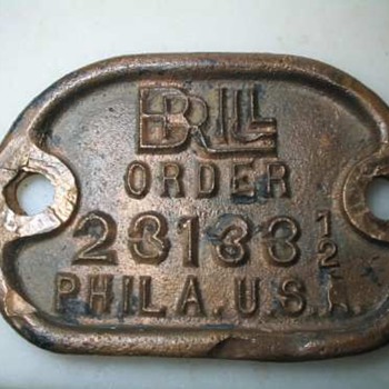 RAIL EMBLEM - Railroadiana