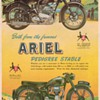 1954 Ariel Motorcycle Advertisement