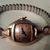 VINTAGE 14 kt GOLD  BULOVA WOMEN'S WRIST WATCH