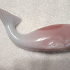 Fenton Glass Blue Burmese whale