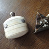 Two Antique parfum bottles