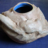 Art Nouveau Nude Pottery Vase