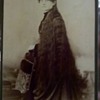 Victorian LONG haired woman photo