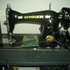 Gorgeous vintage sewing machine of unknown origin
