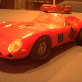 Cool 1/25 scale 60's slot car...  1962 Ferrari 250 GTO... - Model Cars