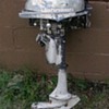 Vintage Johnson Outboard Motor 