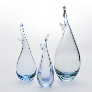 NÆBVASE (a.k.a. beakvase or duckling), Per Lütken (Holmegaard, 1952)  - Art Glass