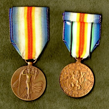 The WWI Victory Medal Series - Czechoslovakia - Military and Wartime