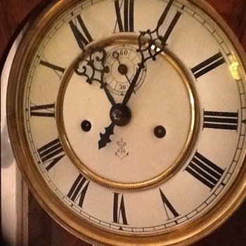Gustav Becker(65.5) wall clock circa 1912 - Clocks