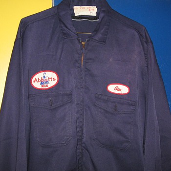 Abbotts , Abbott's Dairy , Bethlehem (Butztown) , Philadelphia , Pa. work uniforms - Mens Clothing