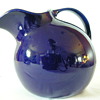 Striking Cobalt Blue Pitcher by Hall
